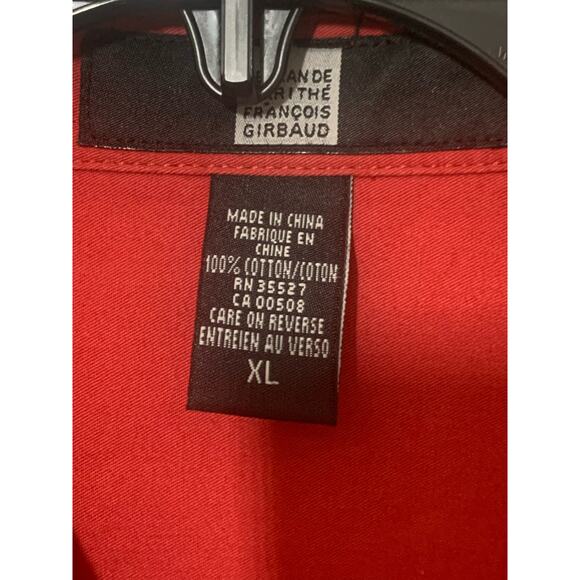 Marithe' Francois Girbaud Button up Long SL Military Inspired Mens Shirt XL - Picture 13 of 16